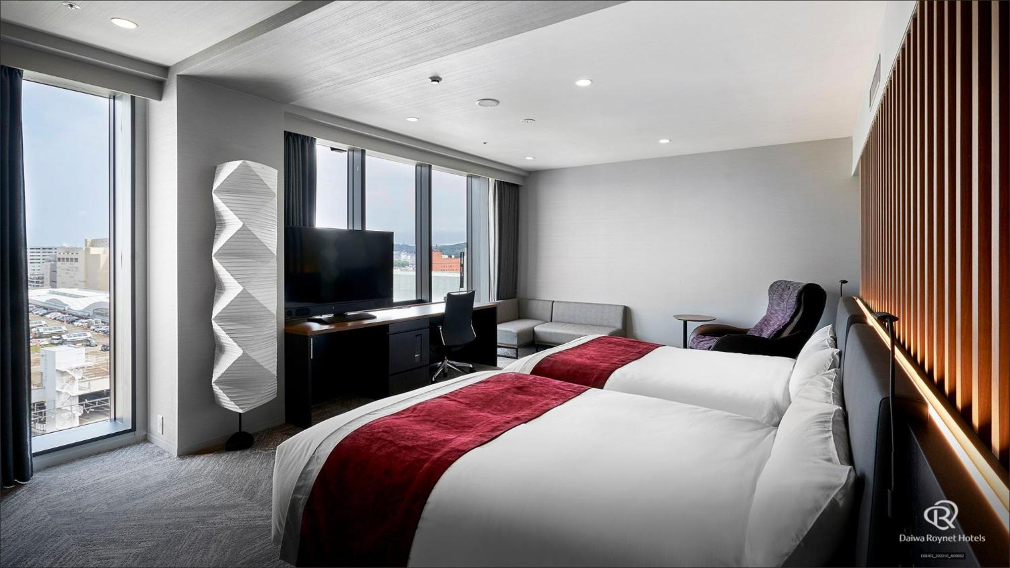 Daiwa Roynet Hotel Kanazawa Eki Nishiguchi Rom bilde